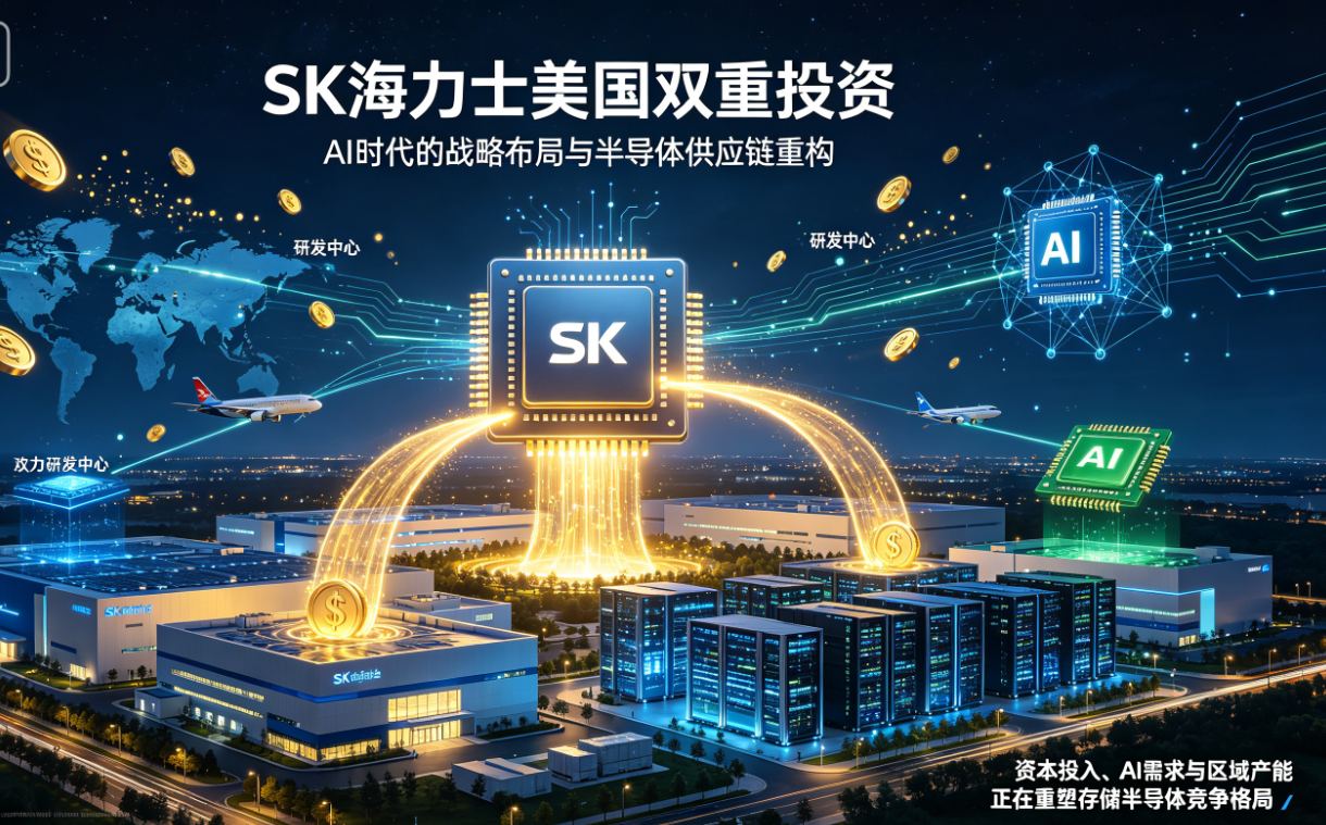 SK海力士美國雙重投資：AI時代的戰略佈局